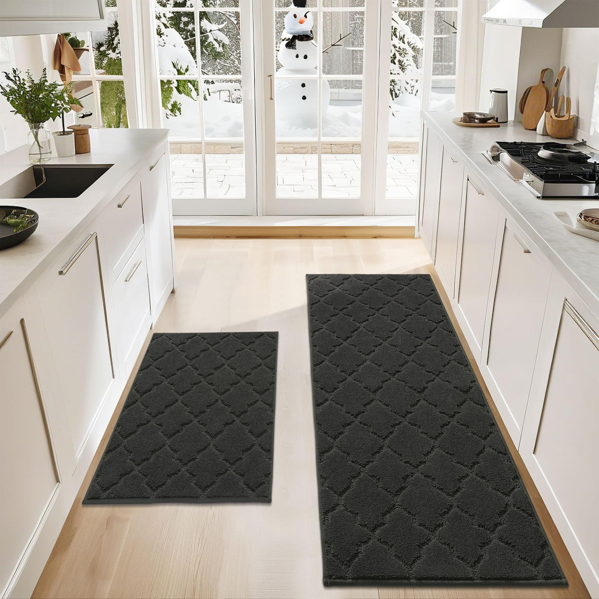 COSY HOMEER Absorbent Non-Skid Kitchen Runner Mat