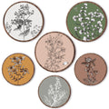 Barydat 6 Pcs Boho Wooden Plant Wall Art Decor