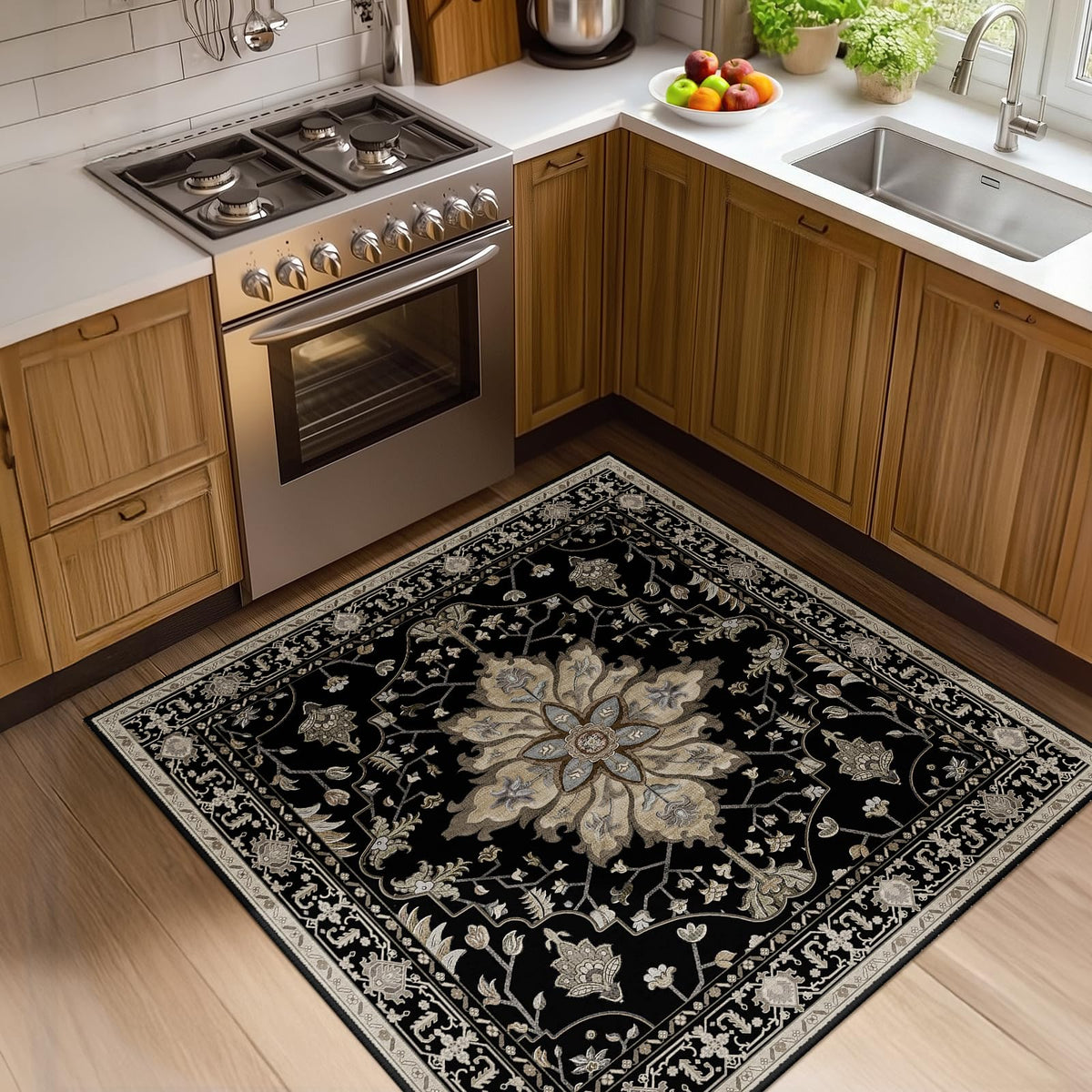 RELEANY Washable Area Rug