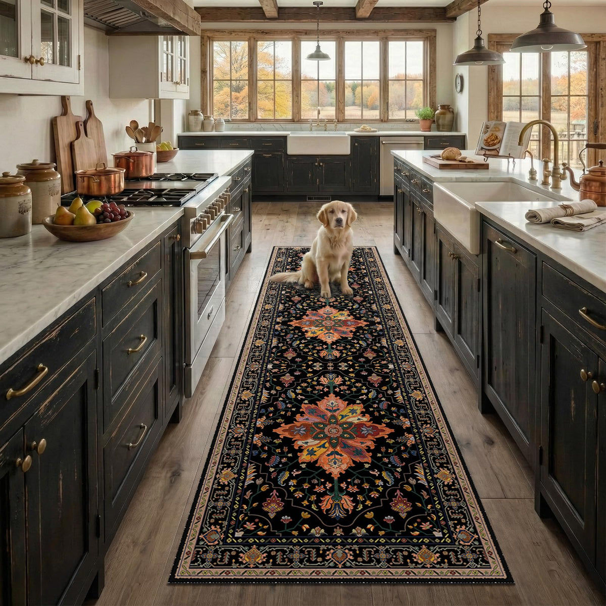 RELEANY Washable Area Rug