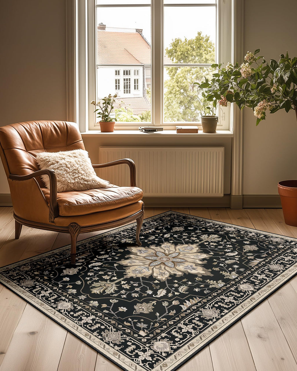 RELEANY Washable Area Rug