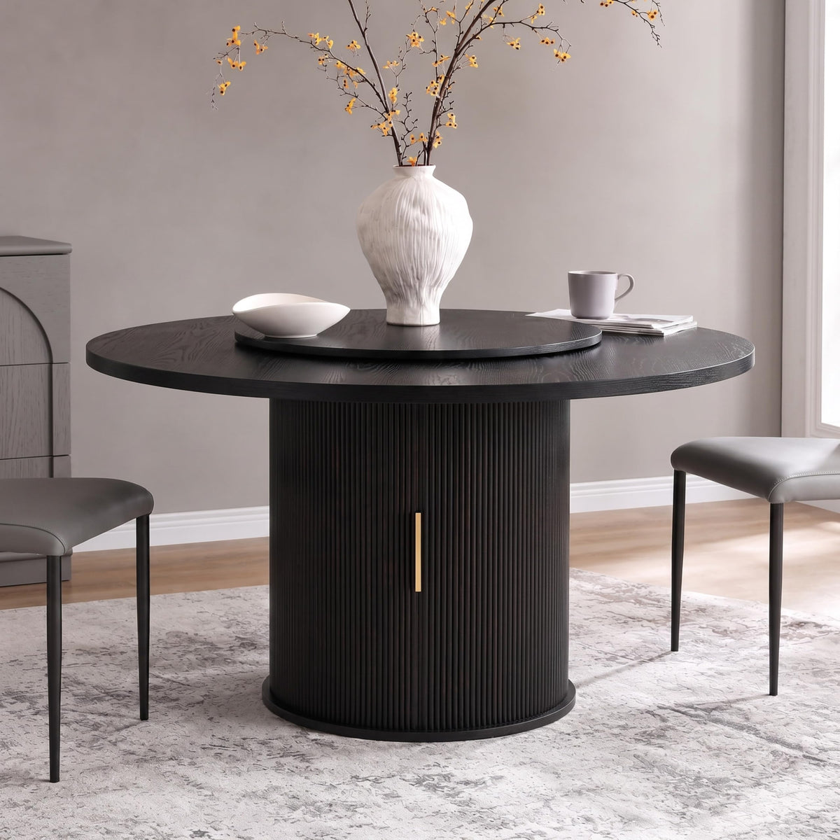 Andehomy Round Dining Table-W1162