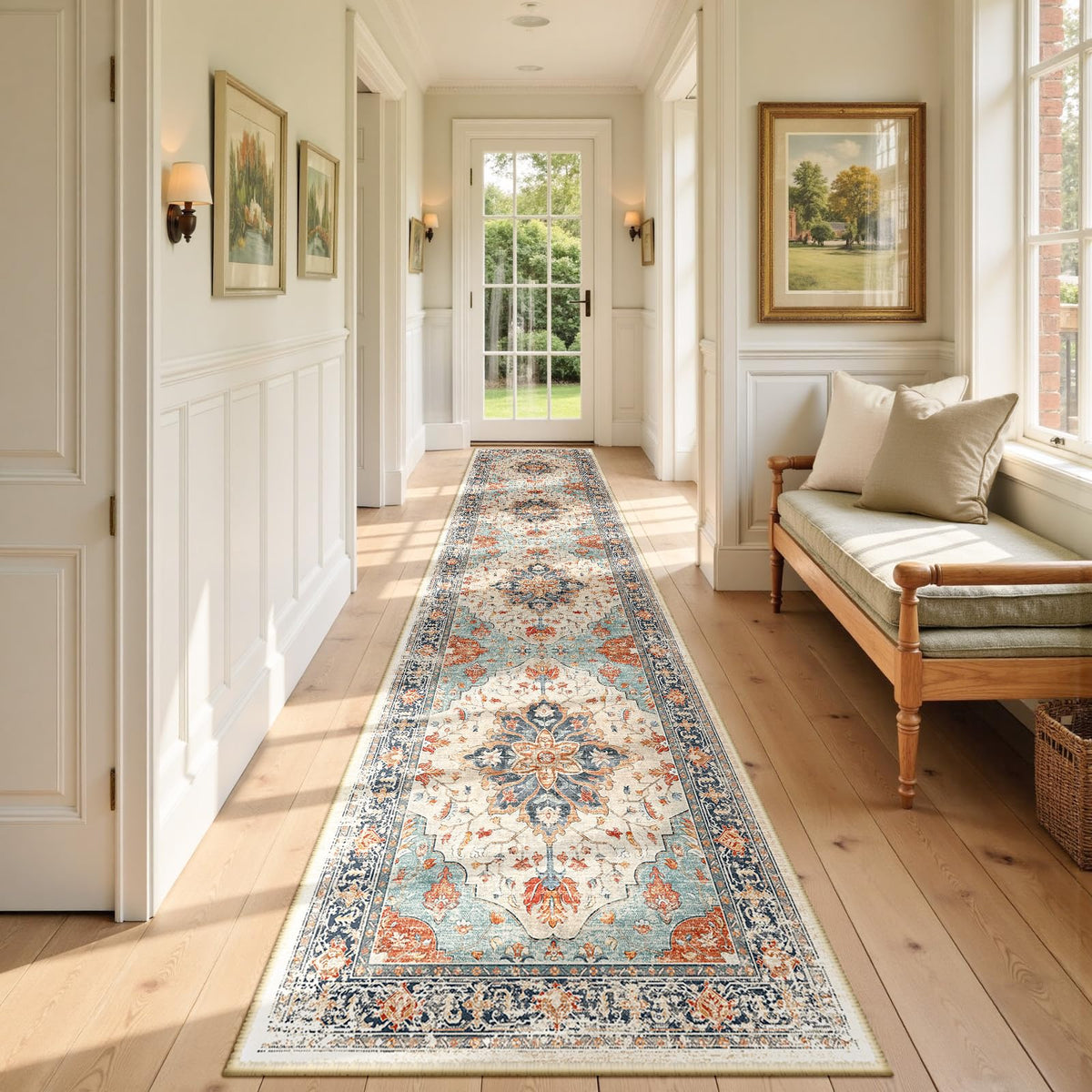 RELEANY Washable Area Rug