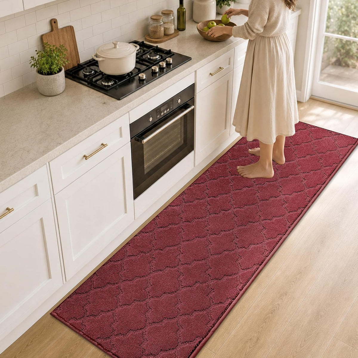COSY HOMEER Absorbent Non-Skid Kitchen Runner Mat