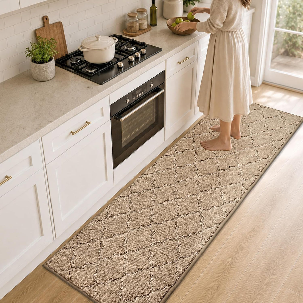 COSY HOMEER Absorbent Non-Skid Kitchen Runner Mat