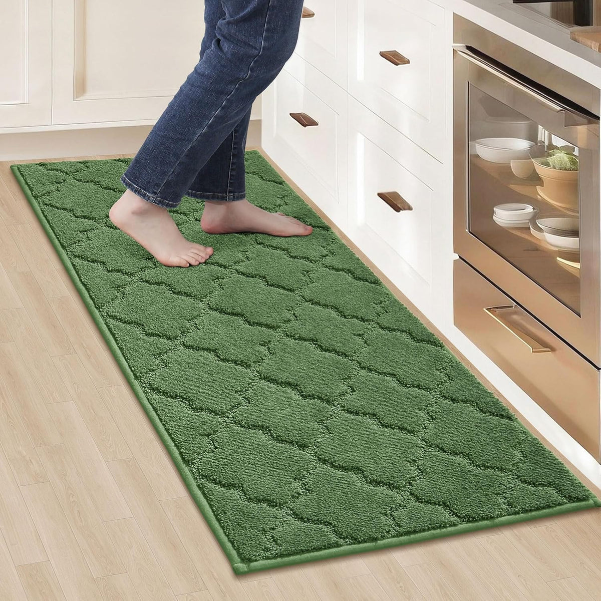 COSY HOMEER Absorbent Non-Skid Kitchen Runner Mat