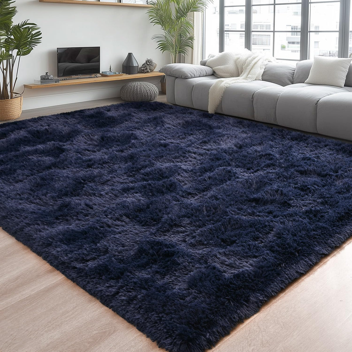 Chicrug Soft Runner Rug for Bedroom Living Room Plush Fluffy Rug 2x10