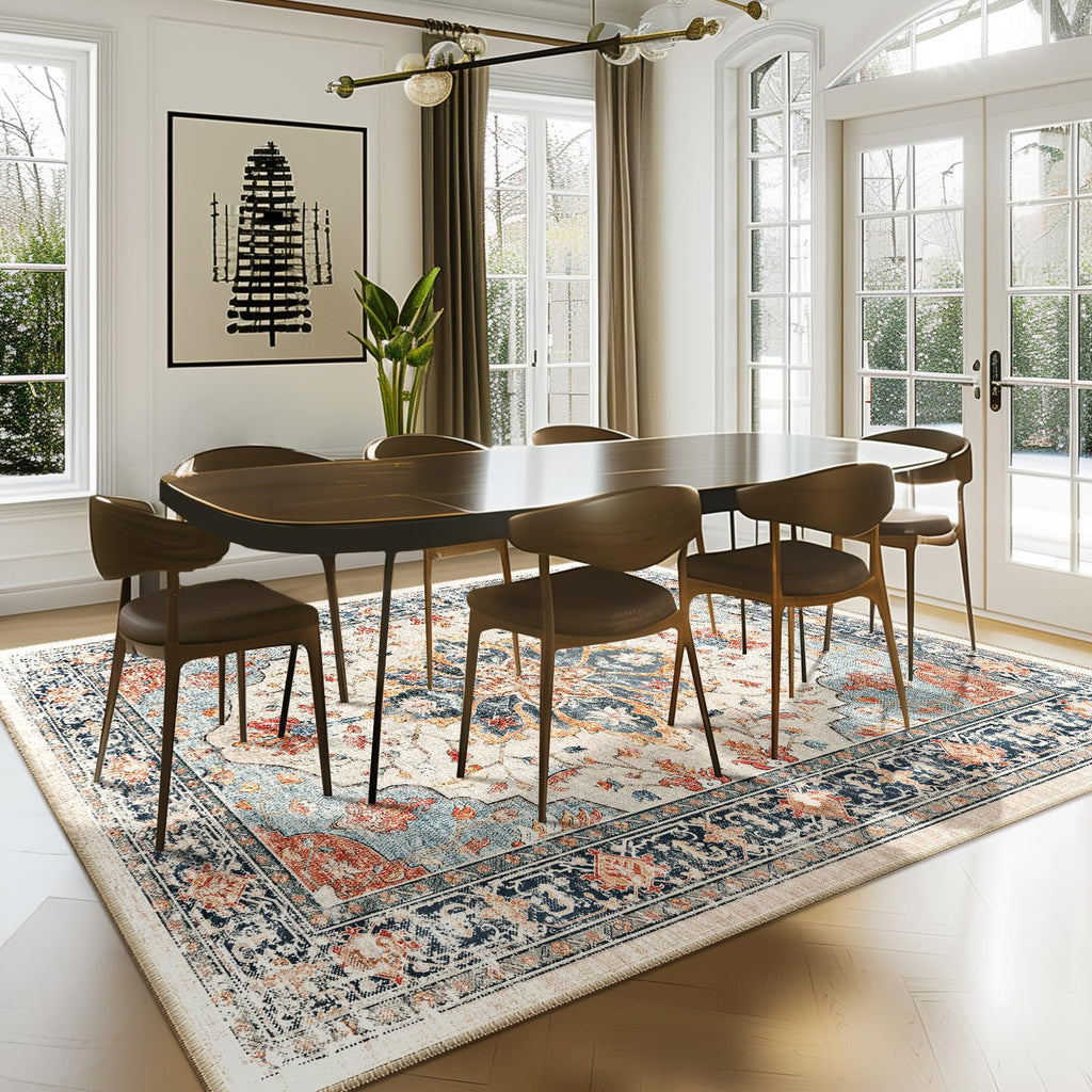 RELEANY Washable Area Rug