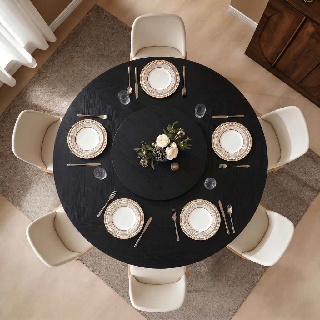 Andehomy Round Dining Table-W1162