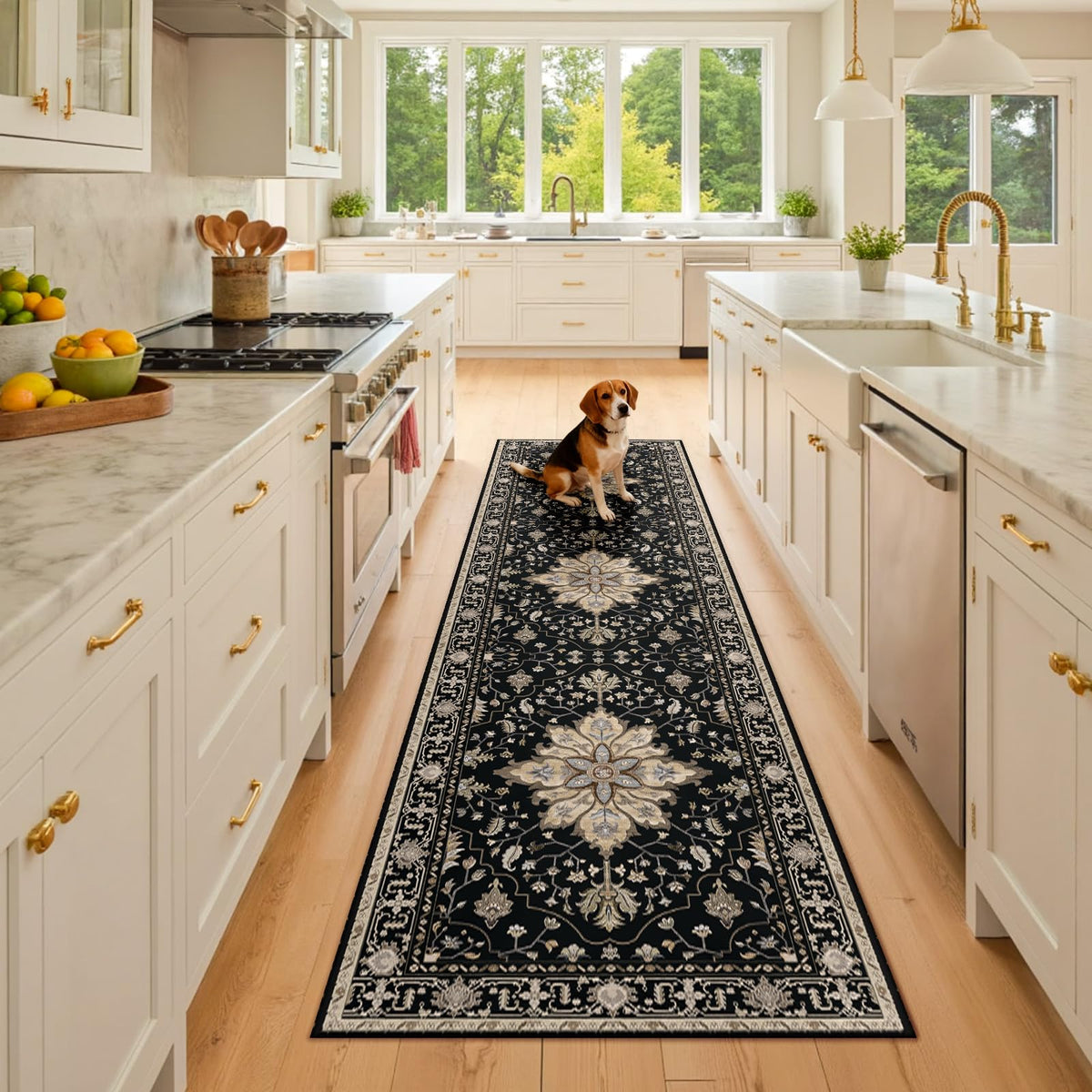 RELEANY Washable Area Rug