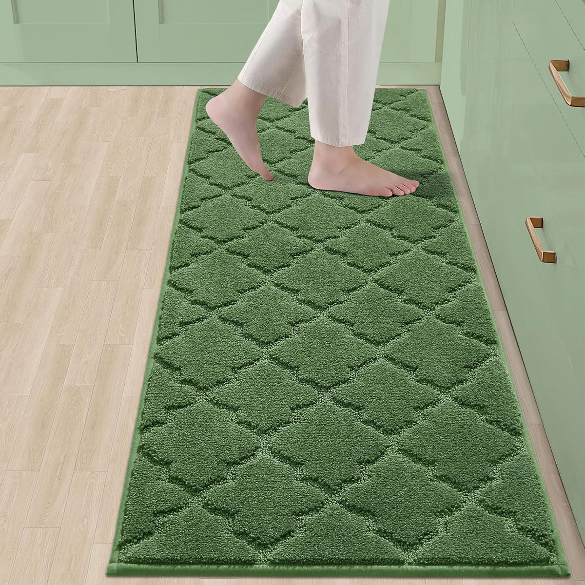 COSY HOMEER Absorbent Non-Skid Kitchen Runner Mat