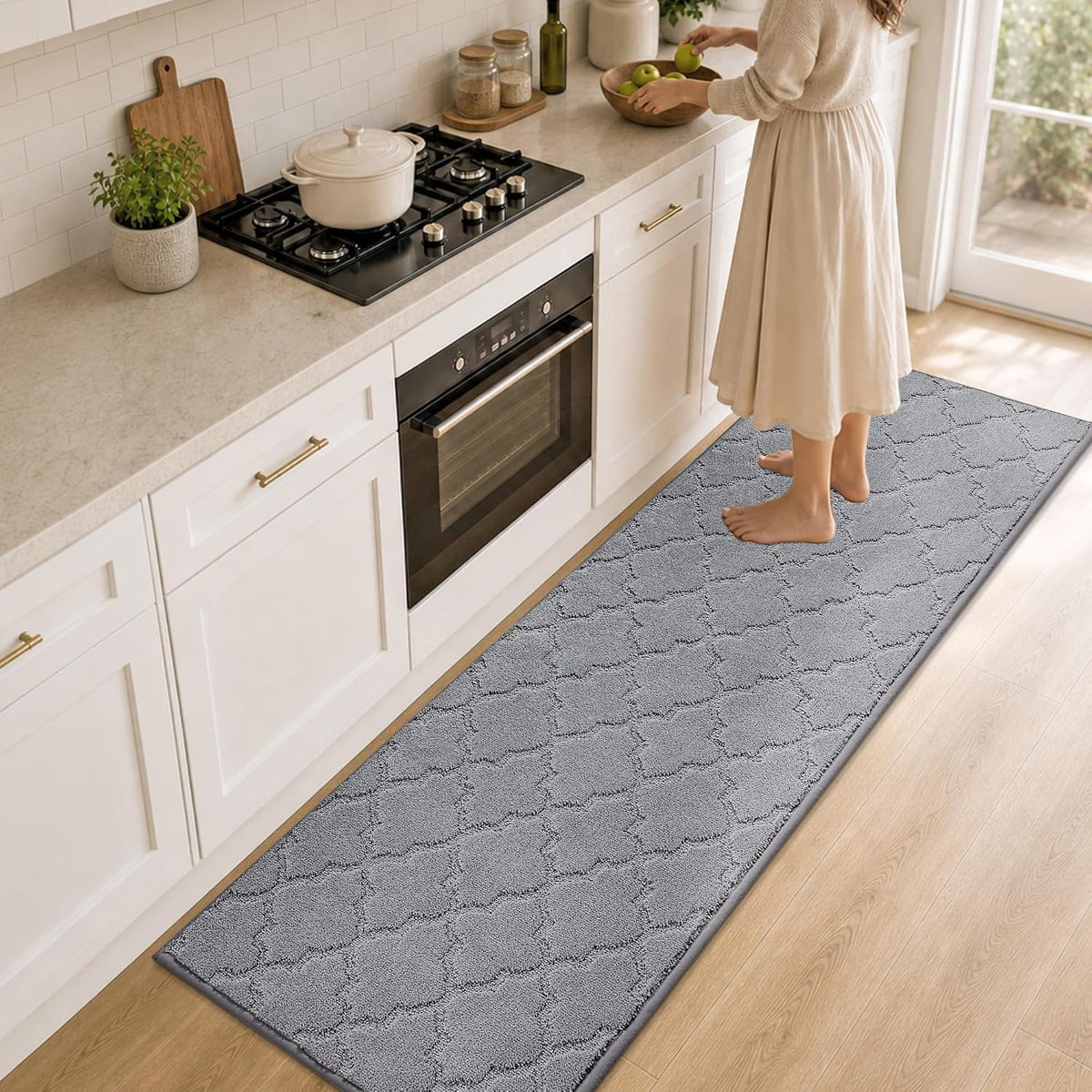 COSY HOMEER Absorbent Non-Skid Kitchen Runner Mat