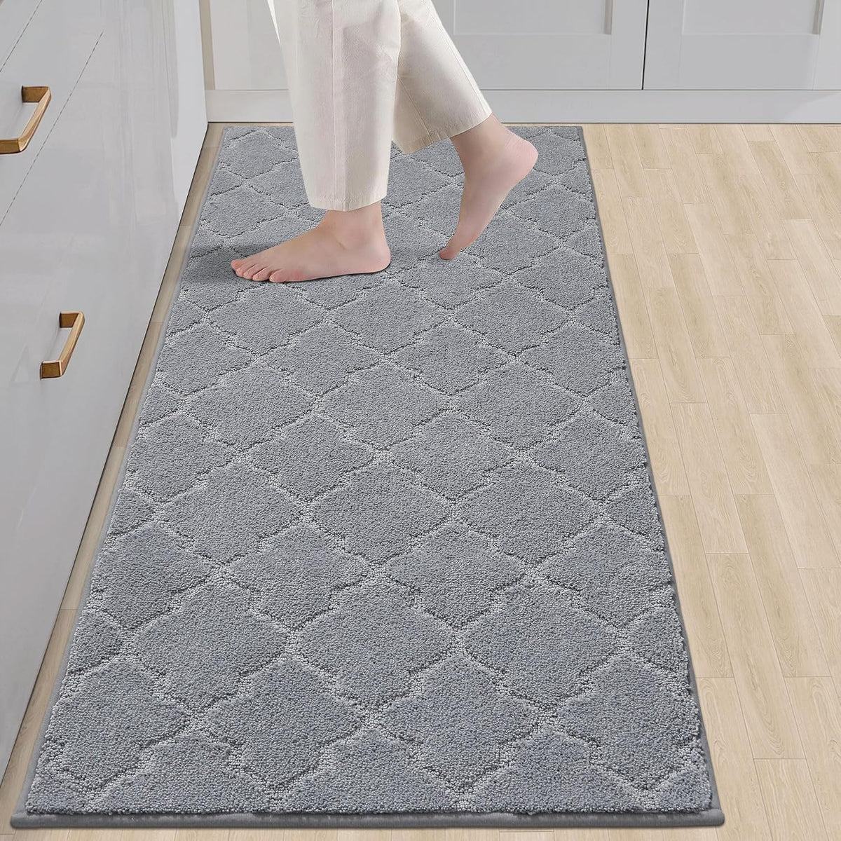 COSY HOMEER Absorbent Non-Skid Kitchen Runner Mat