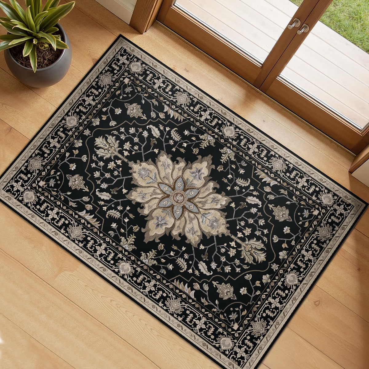 RELEANY Washable Area Rug