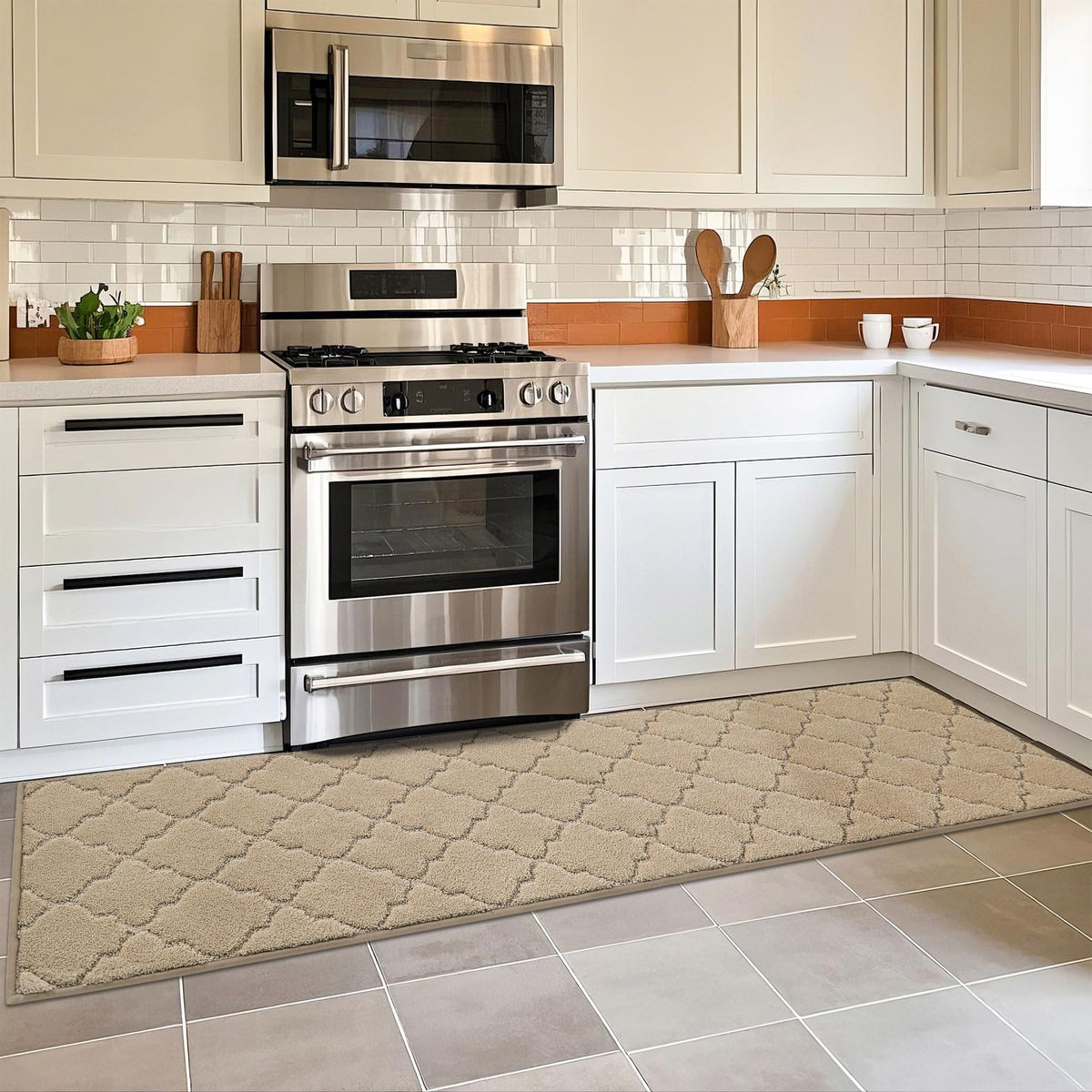 COSY HOMEER Absorbent Non-Skid Kitchen Runner Mat
