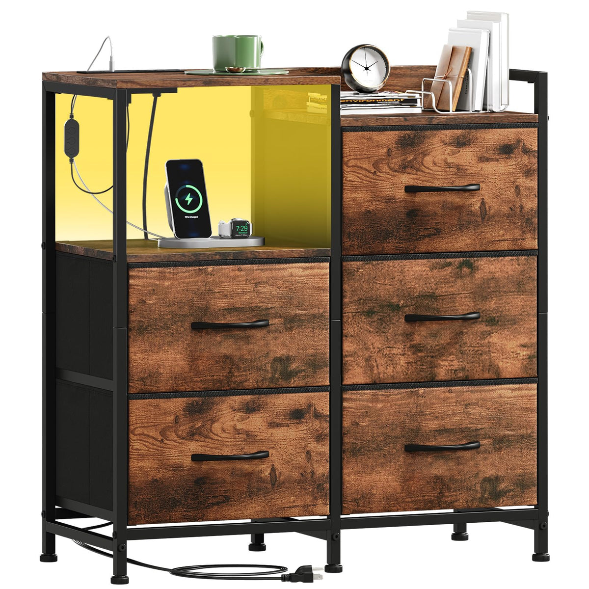 Somdot Dresser with Charging Station