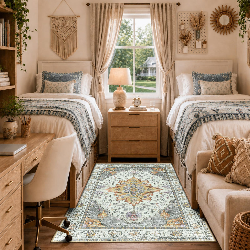 RELEANY Washable Area Rug