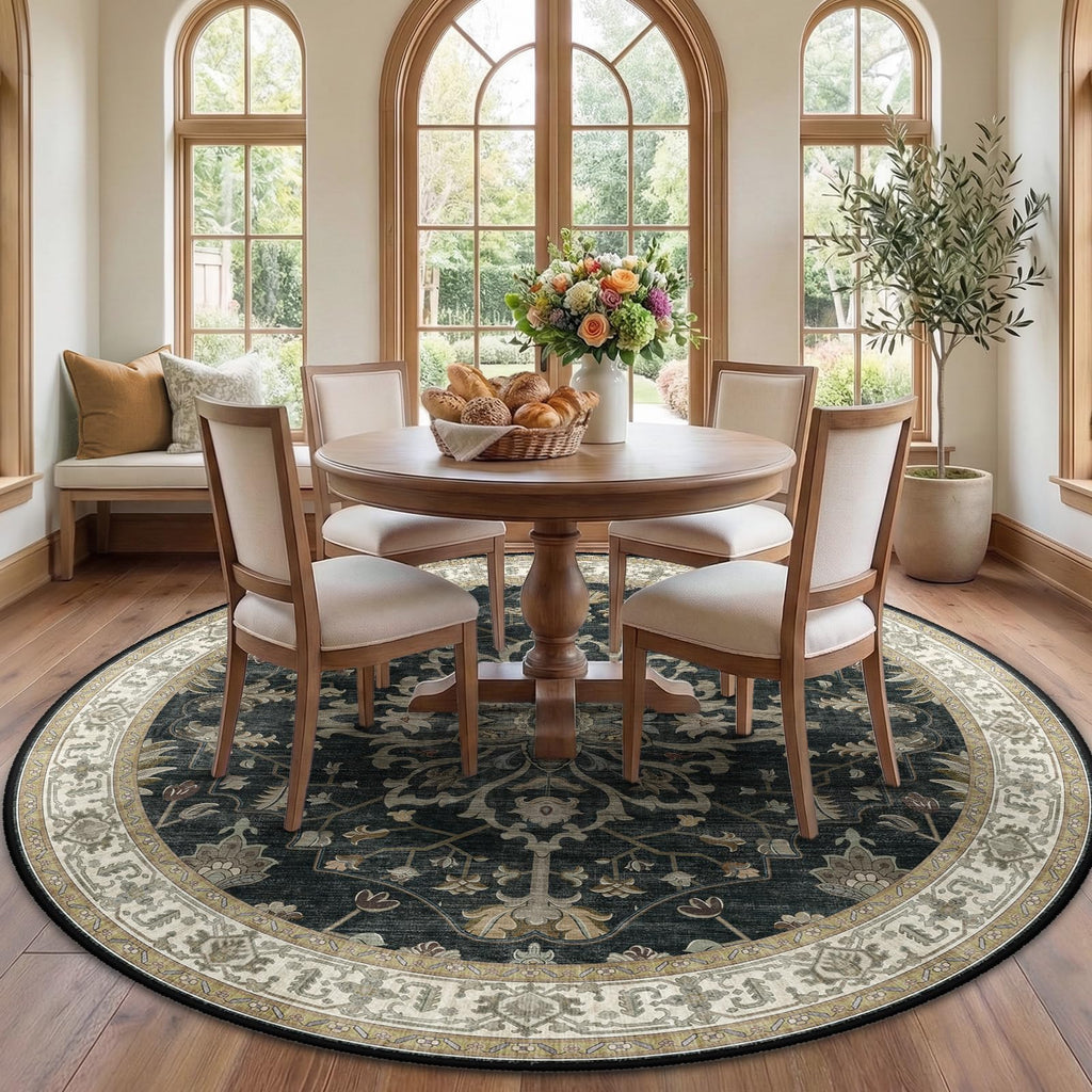 RELEANY Washable Area Rug