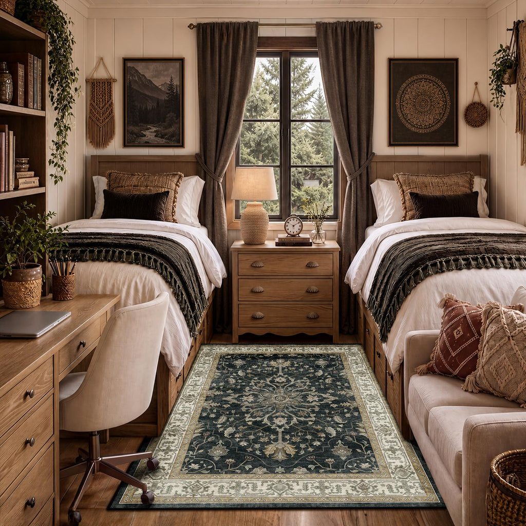 RELEANY Washable Area Rug