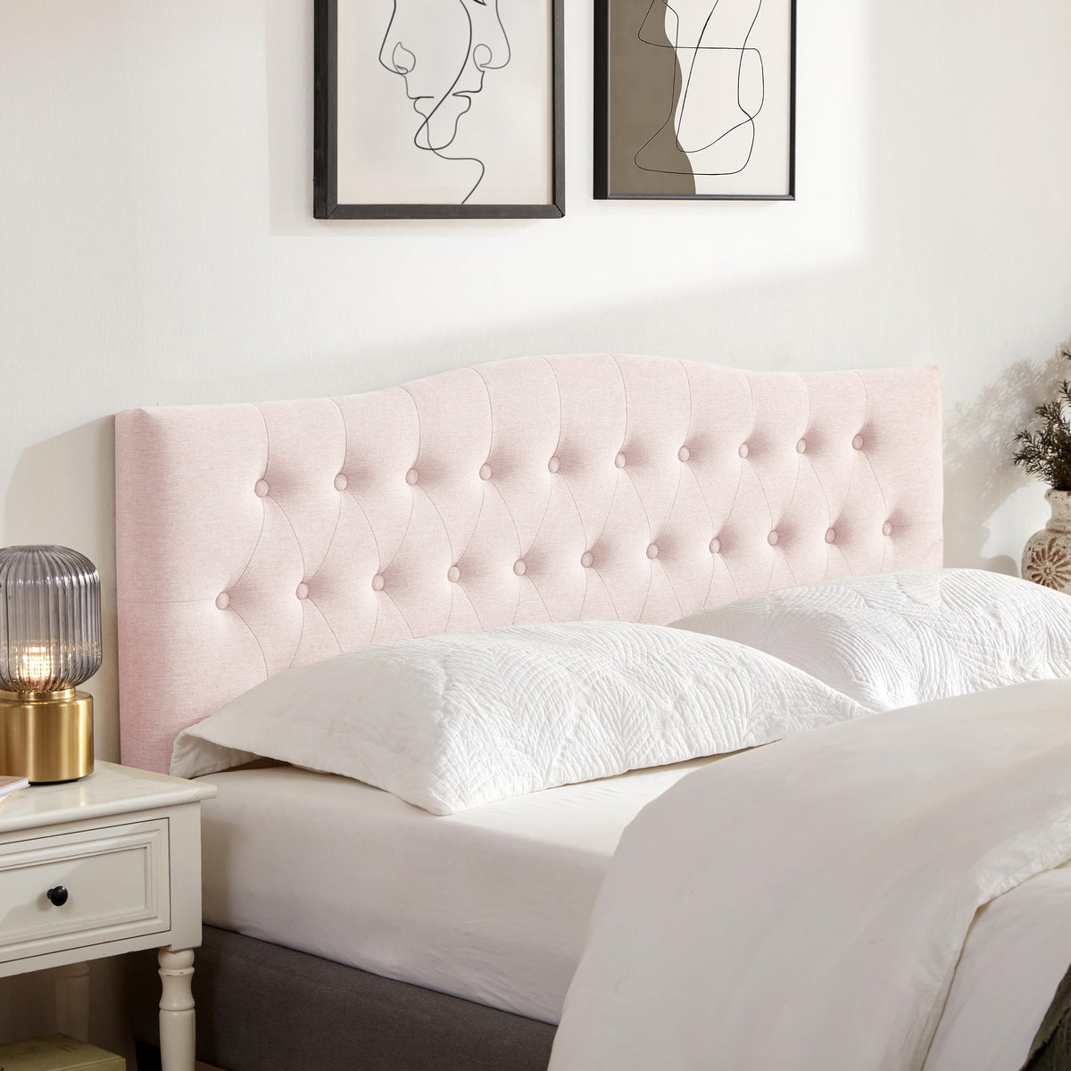 Huatean Home Upholstered Queen Headboard Only