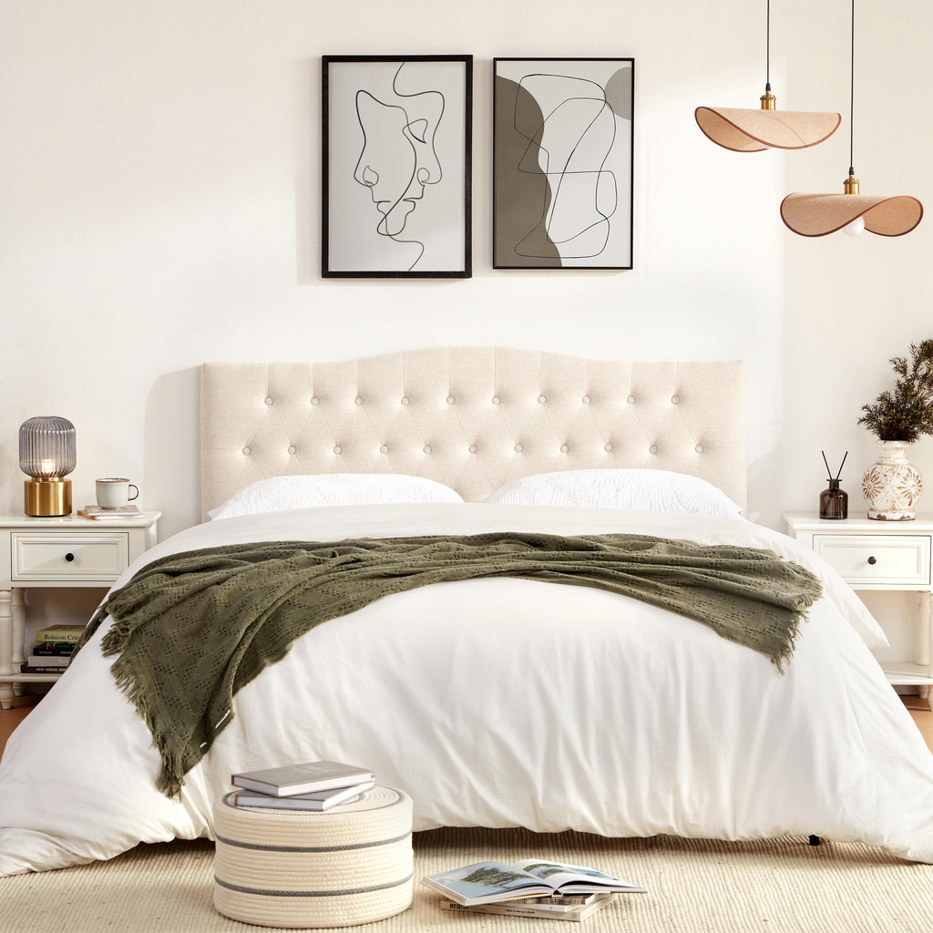 Huatean Home Upholstered Queen Headboard Only