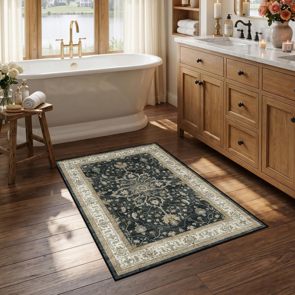 RELEANY Washable Area Rug