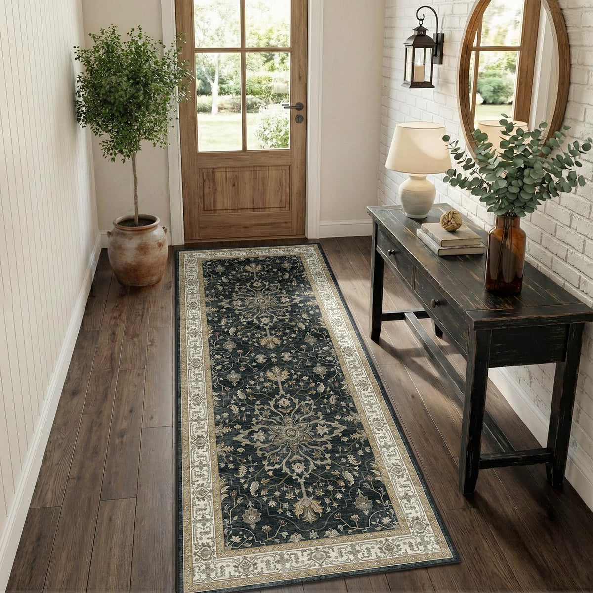 RELEANY Washable Area Rug