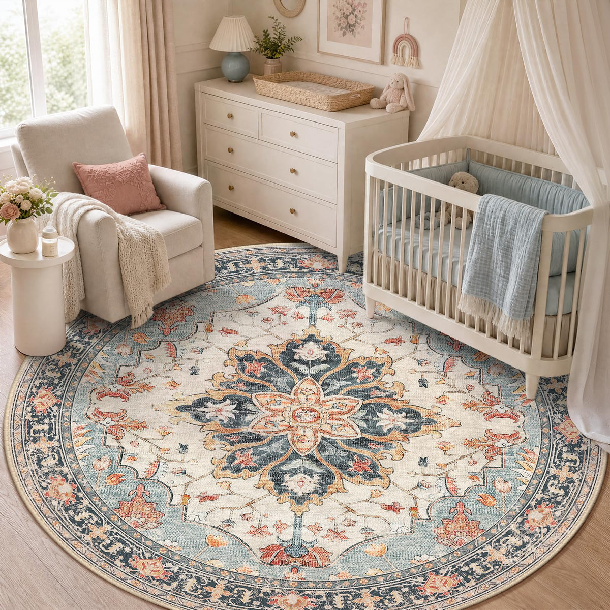 RELEANY Washable Area Rug