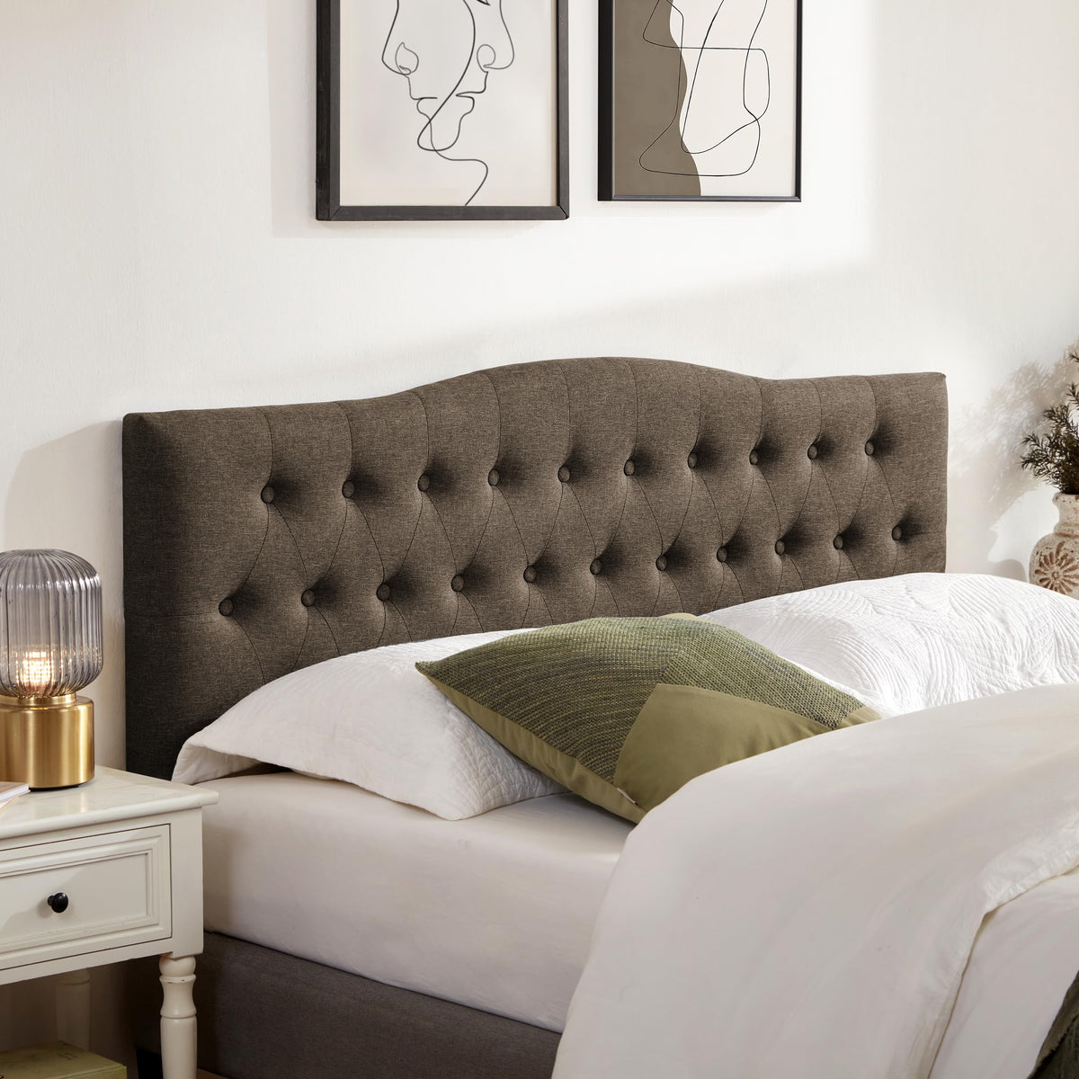 Huatean Home Upholstered Queen Headboard Only