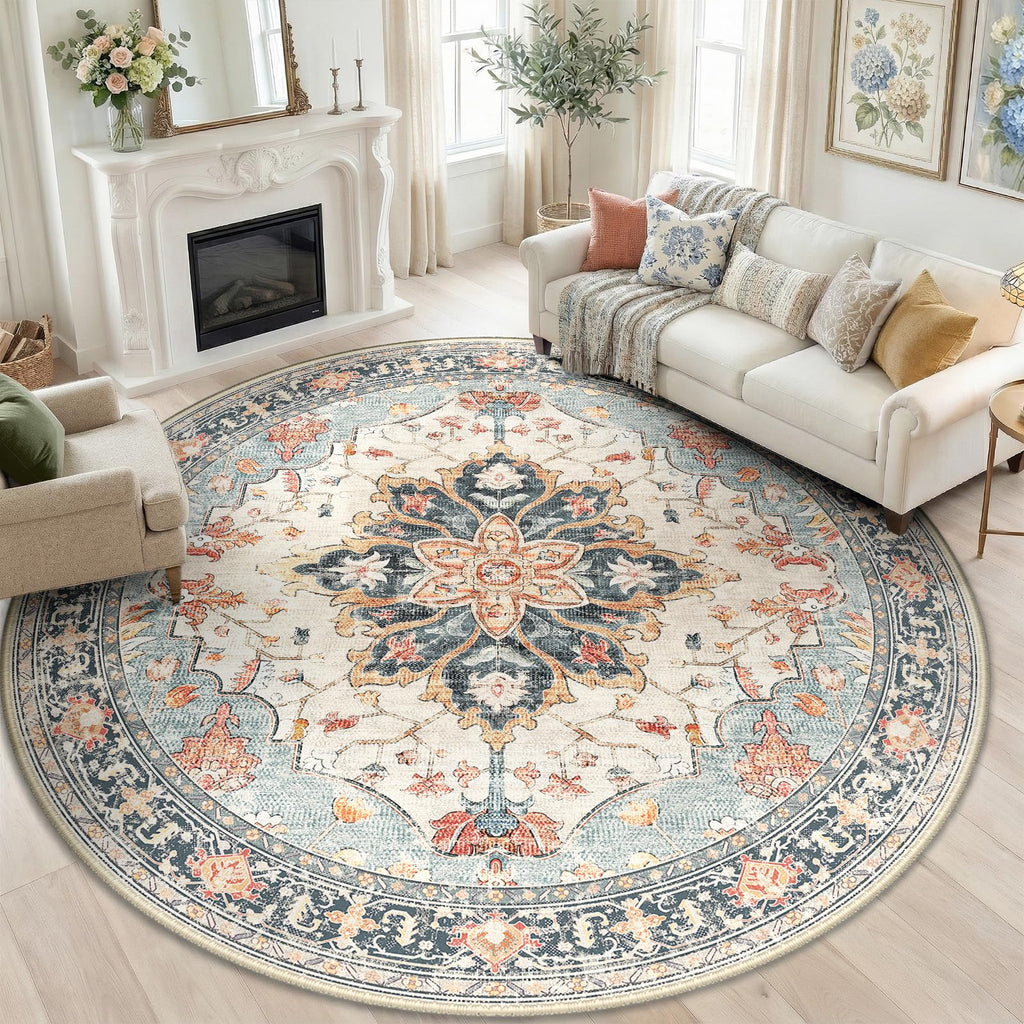 RELEANY Washable Area Rug