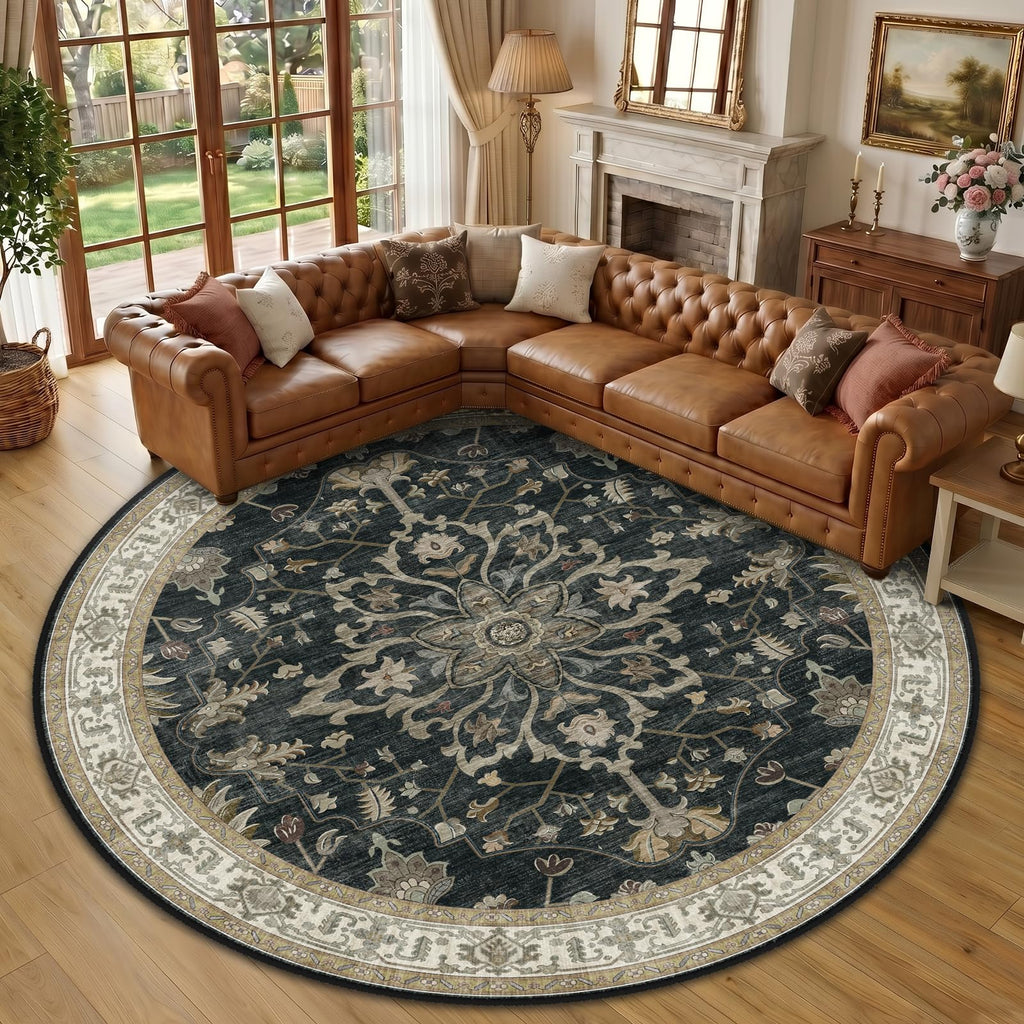 RELEANY Washable Area Rug
