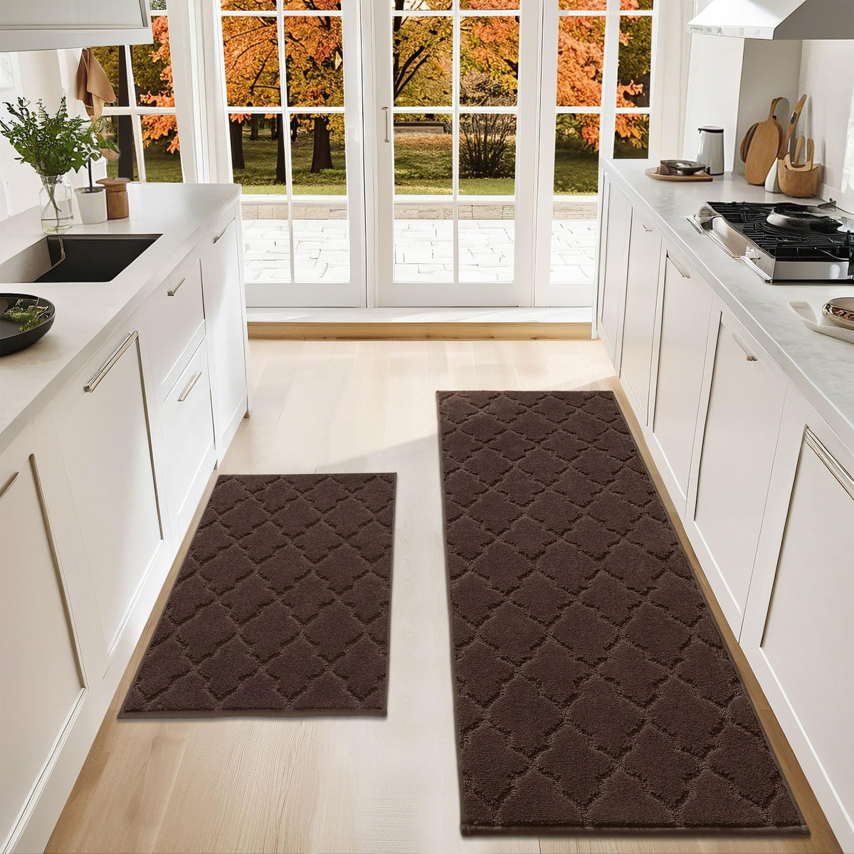 COSY HOMEER Absorbent Non-Skid Kitchen Runner Mat