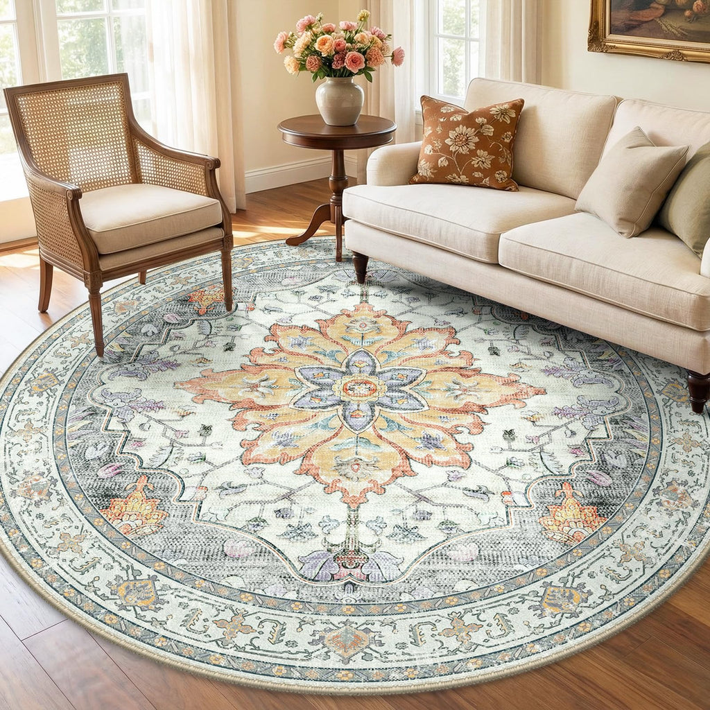 RELEANY Washable Area Rug