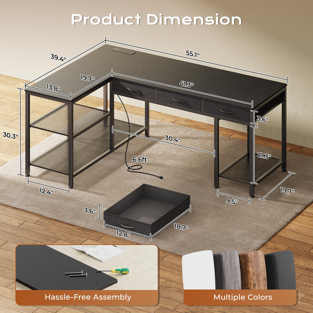 PRAISUN Desk HCD2425