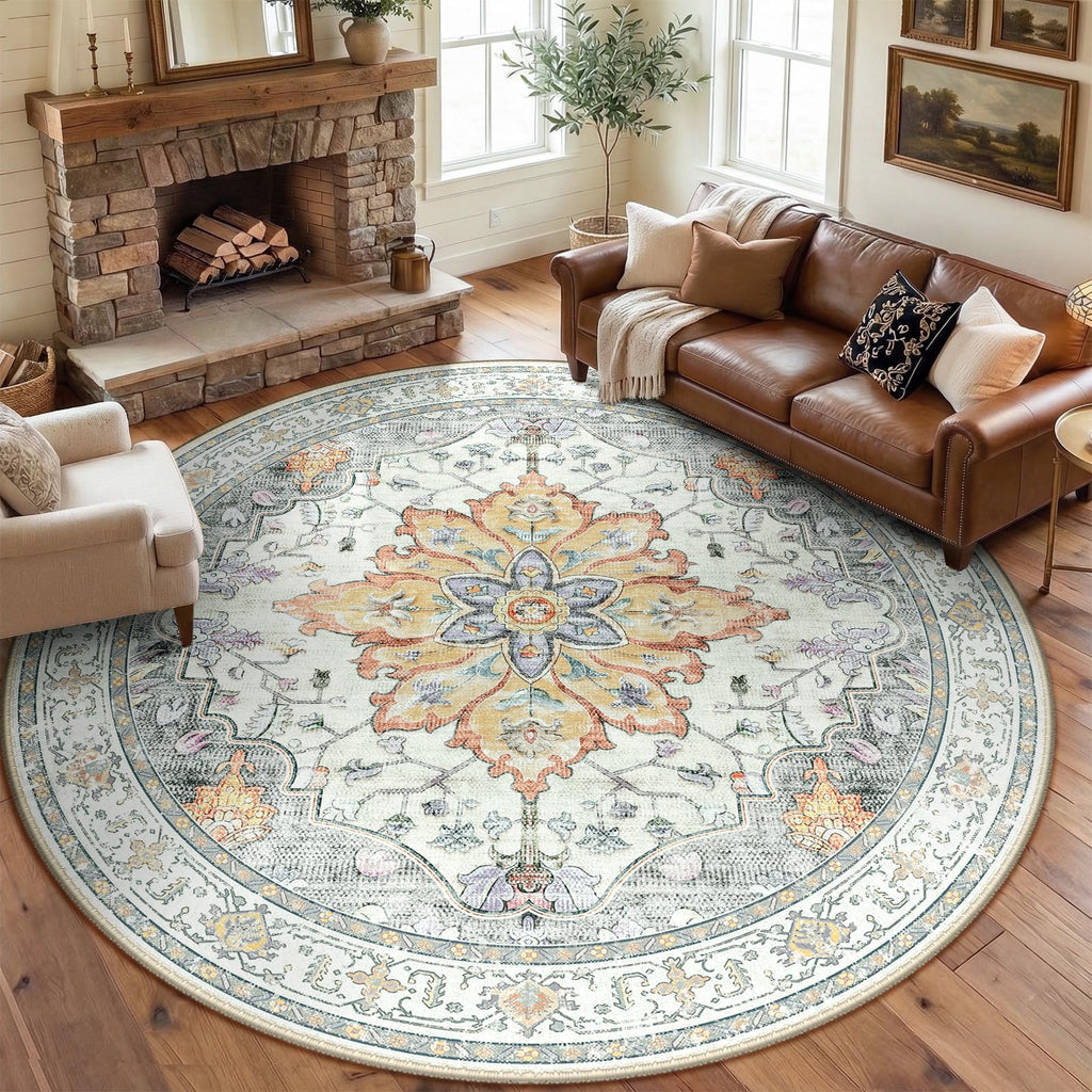 RELEANY Washable Area Rug