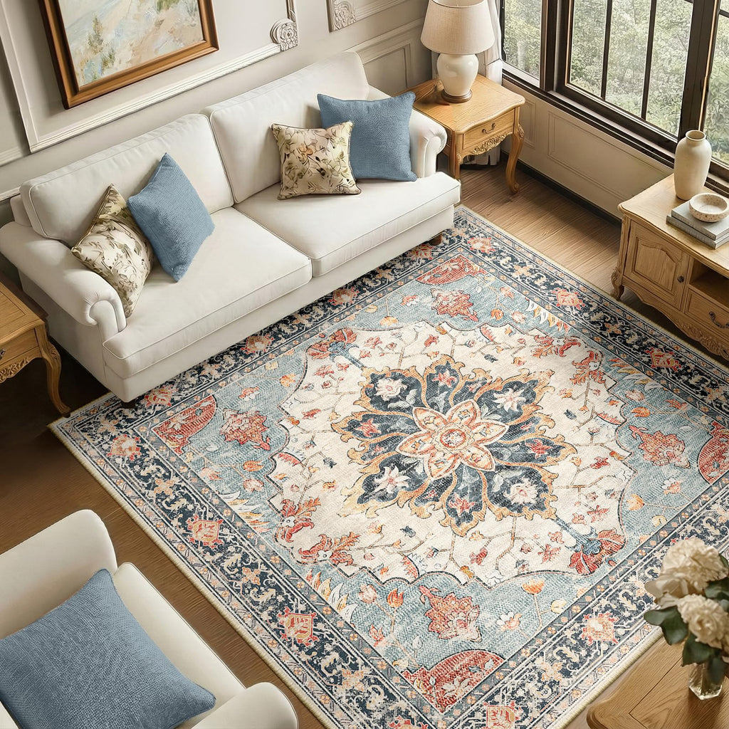 RELEANY Washable Area Rug
