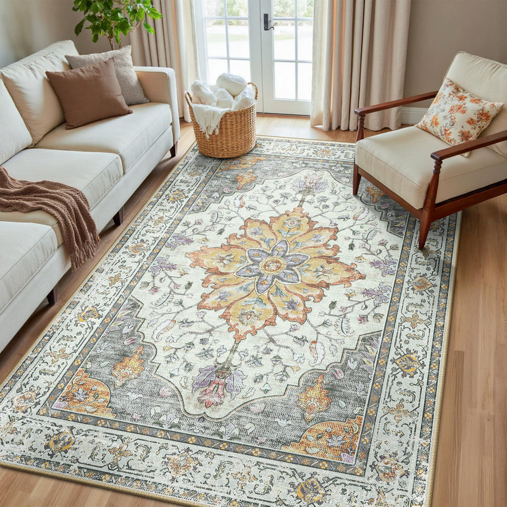 RELEANY Washable Area Rug